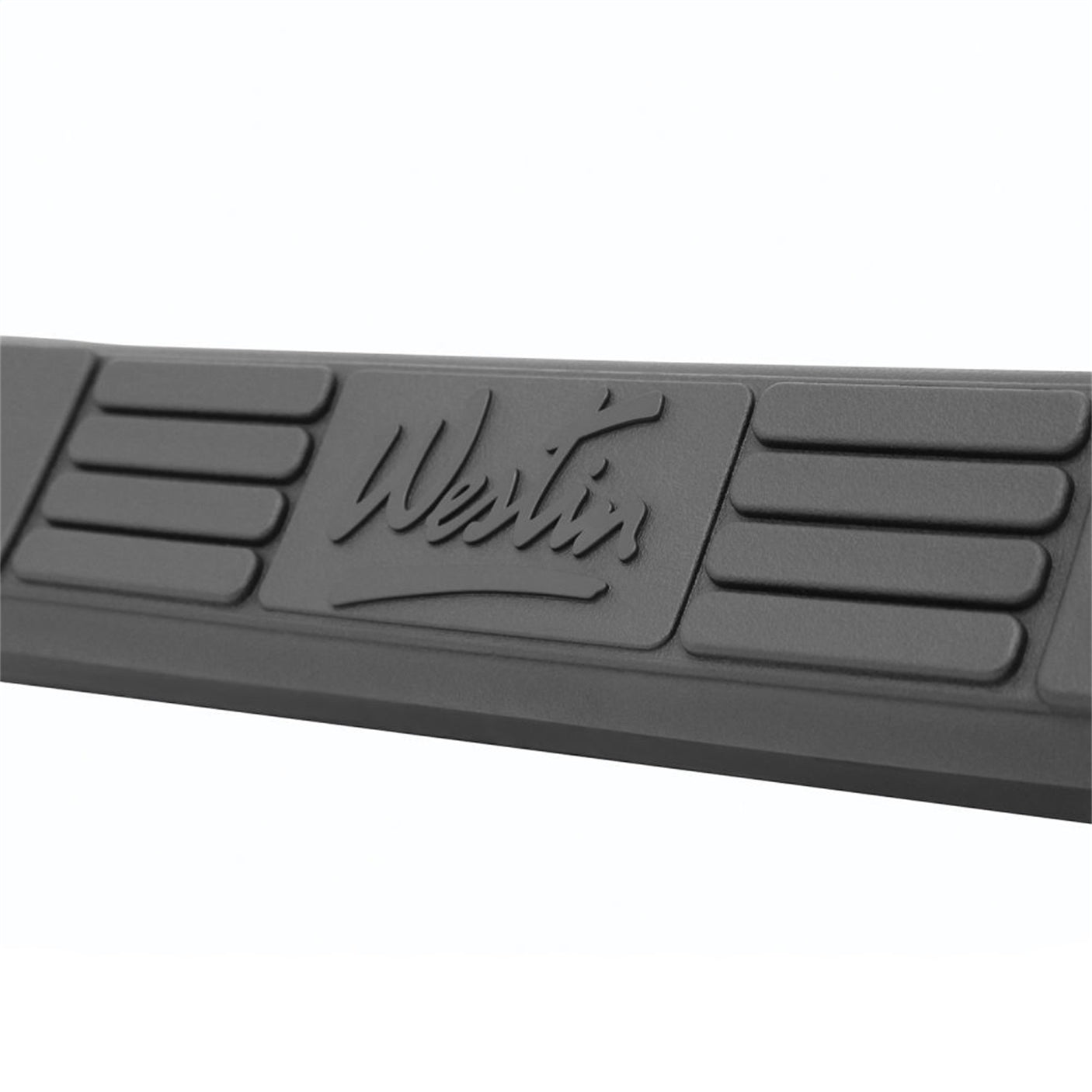 Westin 25-4000 2015-2022 Chevy Colorado Signature 3 in. Round Nerf Step Bars - Dual Step Pad - 72 in. Long