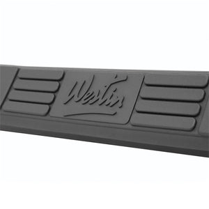 Westin 25-4000 2015-2022 Chevy Colorado Signature 3 in. Round Nerf Step Bars - Dual Step Pad - 72 in. Long