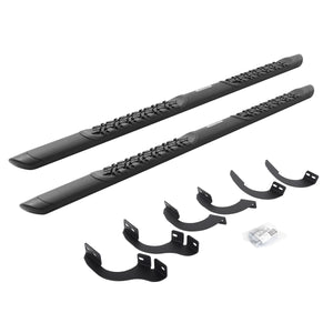 Go Rhino V3442568T 2014-2024 Toyota 4Runner SR5 V-Series V3 Aluminum Side Steps with Mounting Bracket Kit