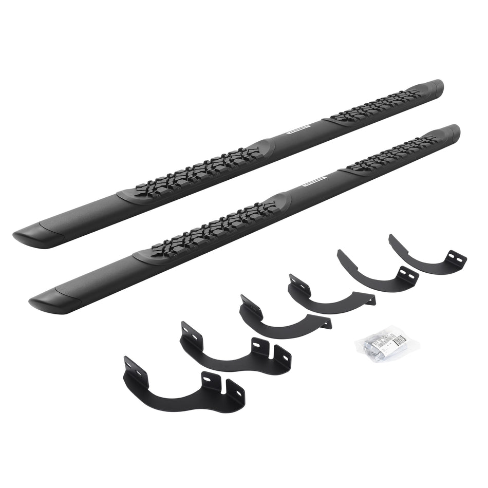 Go Rhino V3442568T 2014-2022 Toyota 4Runner Trail V-Series V3 Aluminum Side Steps with Mounting Bracket Kit
