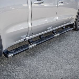 Westin 28-534680 2019-2023 Chevy Silverado 1500 R5 M-Series 5 in. Wheel-to-Wheel Nerf Step Bars - 72 in. Long