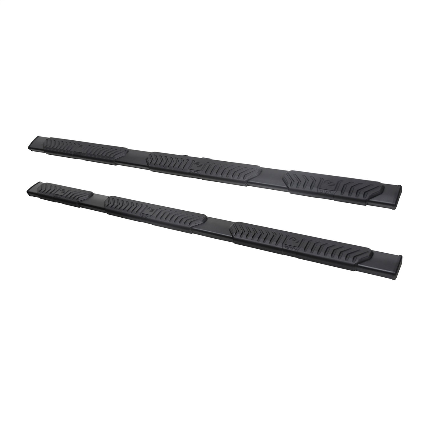 Westin 28-534685 2019-2023 Chevy Silverado 1500 R5 M-Series 5 in. Wheel-to-Wheel Nerf Step Bars - 97 in. Long