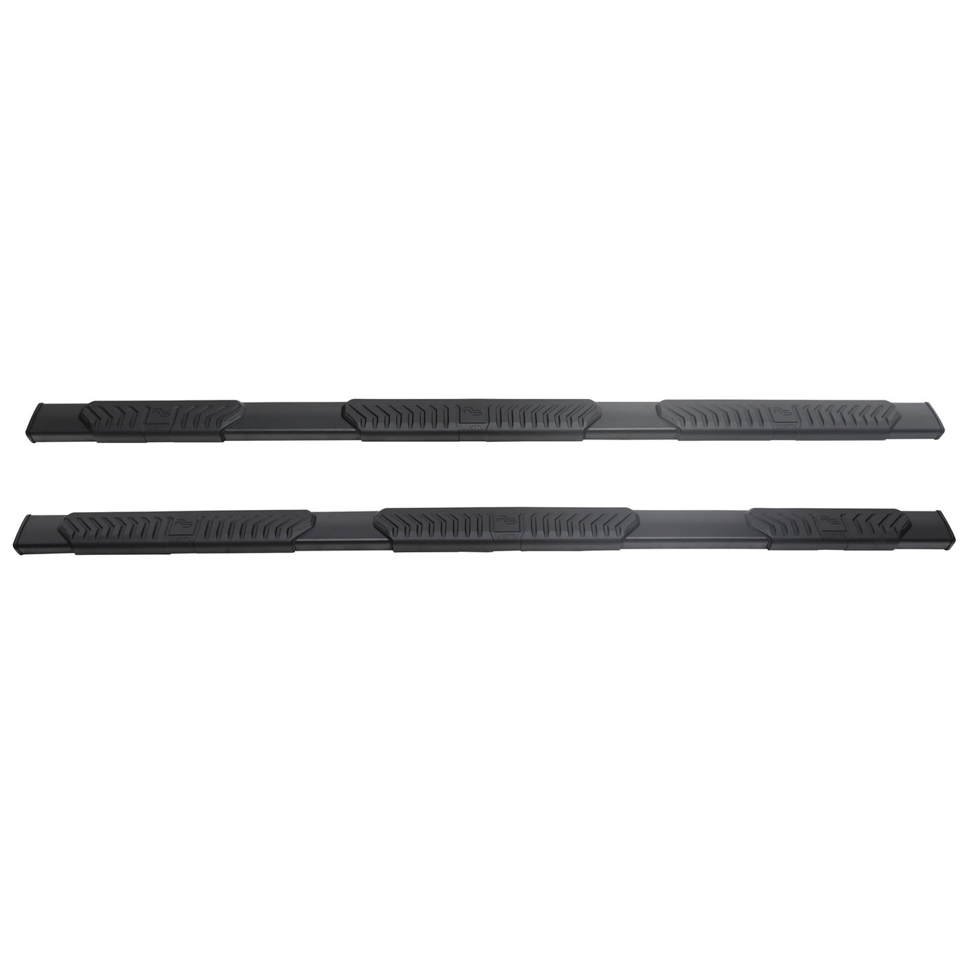 Westin 28-534695 2019-2023 Chevy Silverado 1500 R5 M-Series 5 in. Wheel-to-Wheel Nerf Step Bars - 97 in. Long