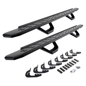 Go Rhino 6960478720PC 2014-2018 Chevy Silverado 1500 RB Series RB30 Running Boards with Mounting Brackets, 2 Pairs Drop Steps Kit