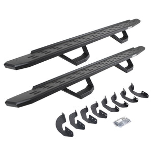 Go Rhino 6964158020PC 2007-2021 Toyota Tundra RB Series RB30 Running Boards with Brackets, 2 Pairs Drop Steps Kit