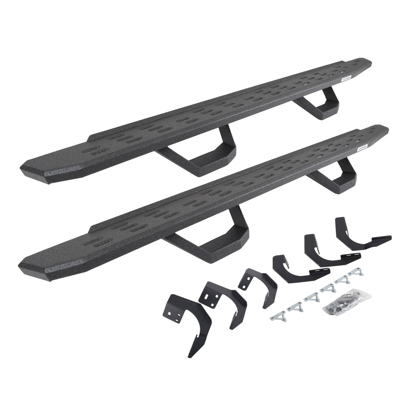 Go Rhino 6962998020T 2015-2023 Dodge Ram 1500 RB Series RB30 Running Boards with Mounting Brackets, 2 Pairs Drop Steps Kit