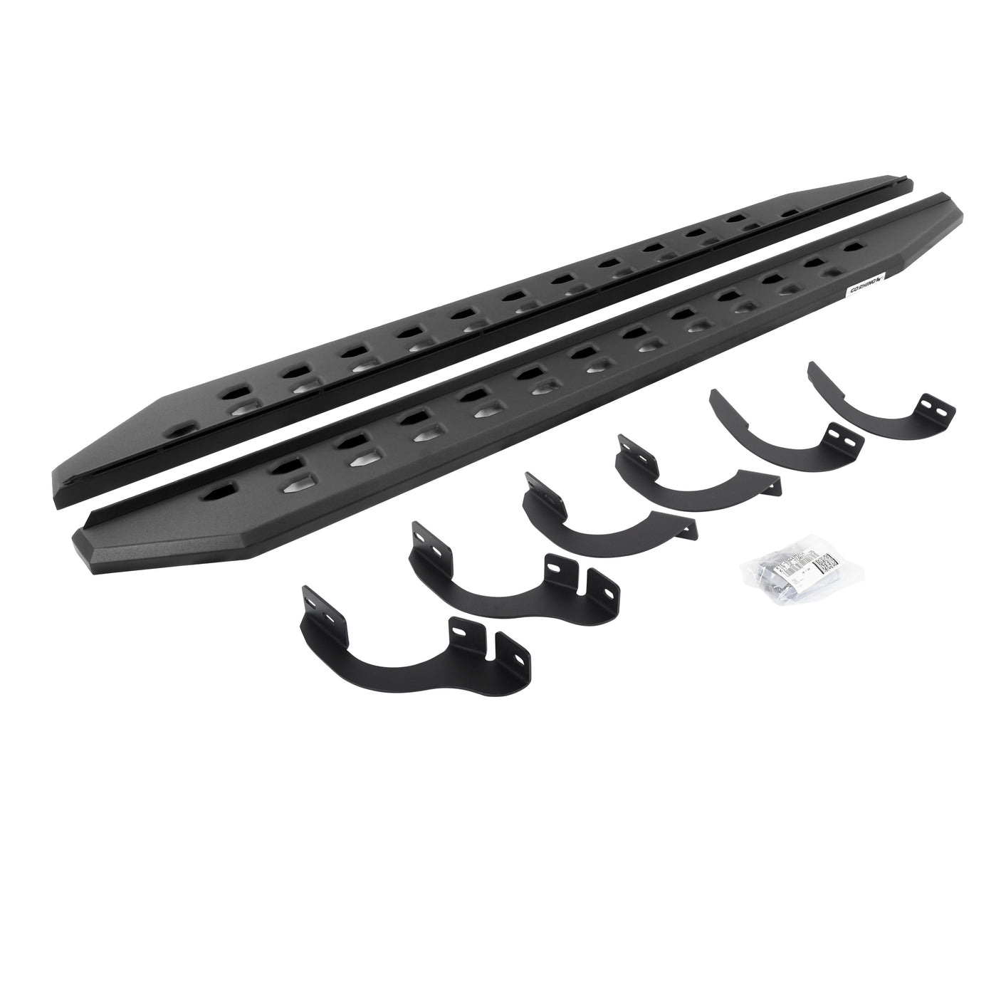 Go Rhino 69442568SPC 2023 Toyota 4Runner 40th Anniversary Edition RB Series RB20 Slim Line Running Boards with Mounting Bracket Kit