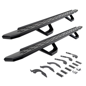 Go Rhino 6964298720PC 2005-2023 Toyota Tacoma RB Series RB30 Running Boards with Mounting Brackets, 2 Pairs Drop Steps Kit