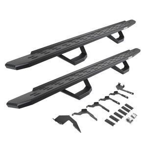 Go Rhino 6963688020PC 2024 Ford F150 Raptor RB Series RB30 Running Boards with Mounting Brackets, 2 Pairs Drop Steps Kit