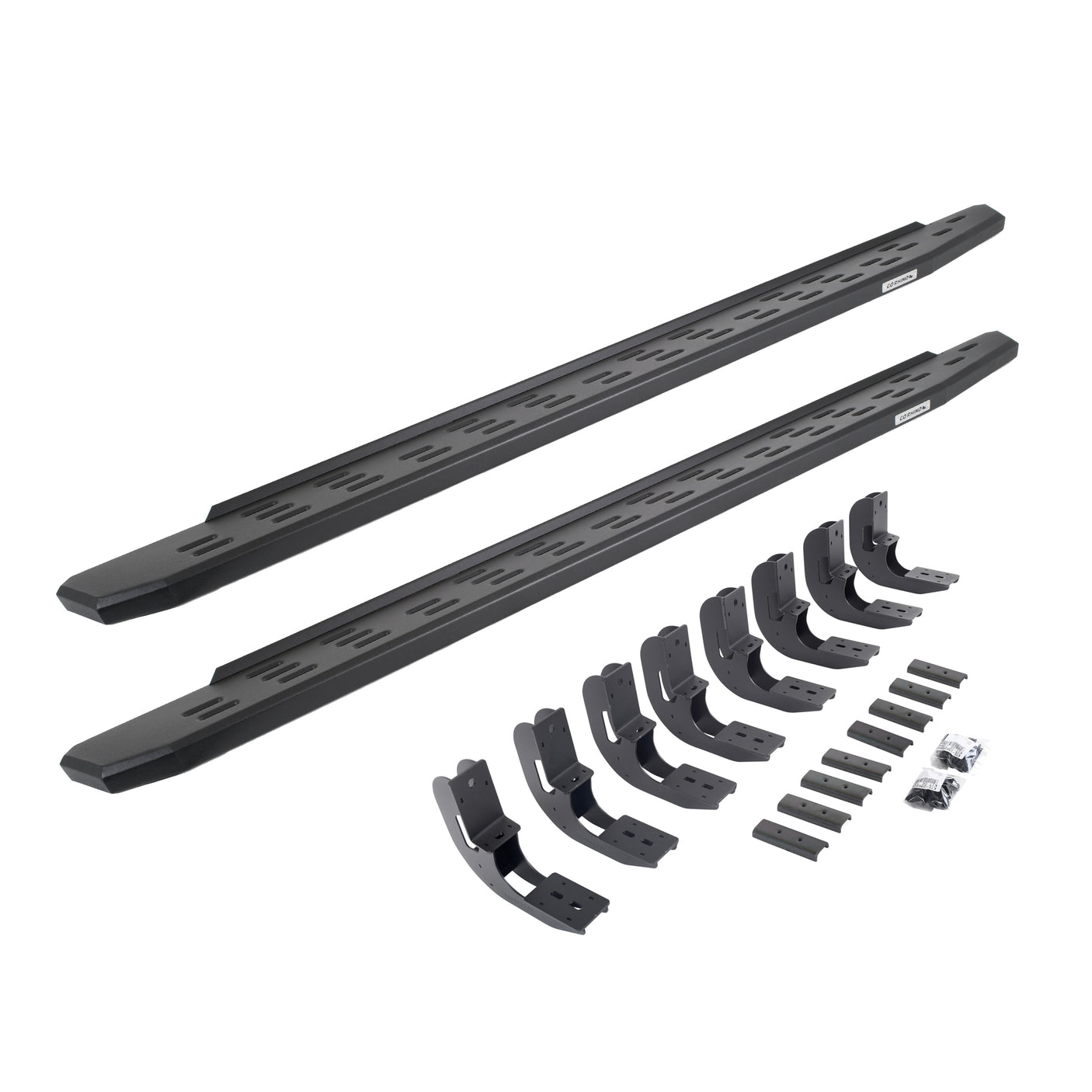 Go Rhino 69604880PC 2019-2024 Chevy Silverado 1500 RB Series RB30 Running Boards with Mounting Bracket Kit