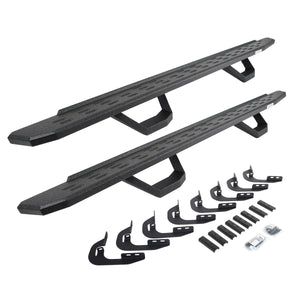 Go Rhino 6960478720T 2014-2018 Chevy Silverado 1500 RB Series RB30 Running Boards with Mounting Brackets, 2 Pairs Drop Steps Kit