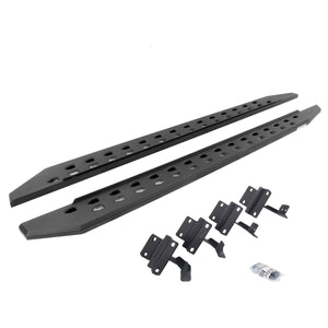 Go Rhino 69417780SPC 2015-2023 Ford F150 Lariat RB Series RB20 Slim Line Running Boards with Mounting Bracket Kit