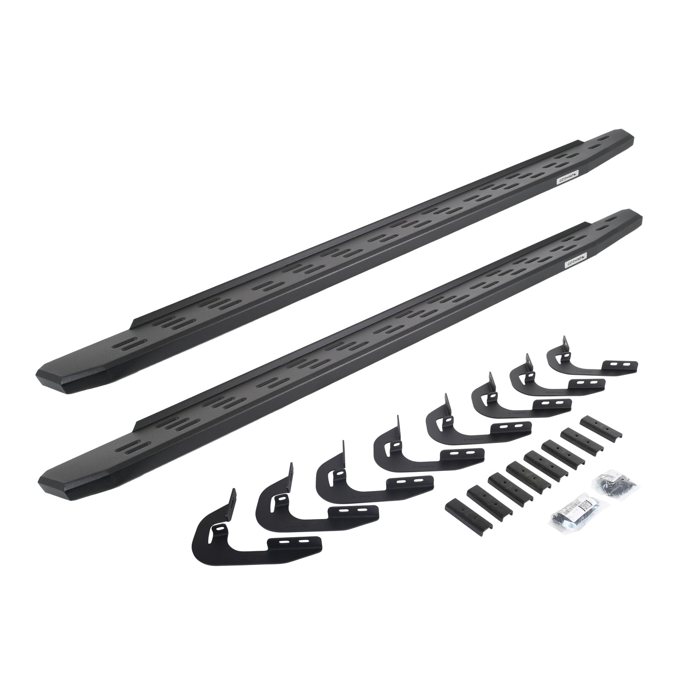 Go Rhino 69605880PC 2015-2019 Chevy Silverado 2500 HD RB Series RB30 Running Boards with Mounting Bracket Kit