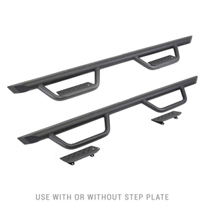 Go Rhino D20080T 2005-2023 Toyota Tacoma D2 Dominator Series Xtreme Side Steps - Bars Only, 80" Long