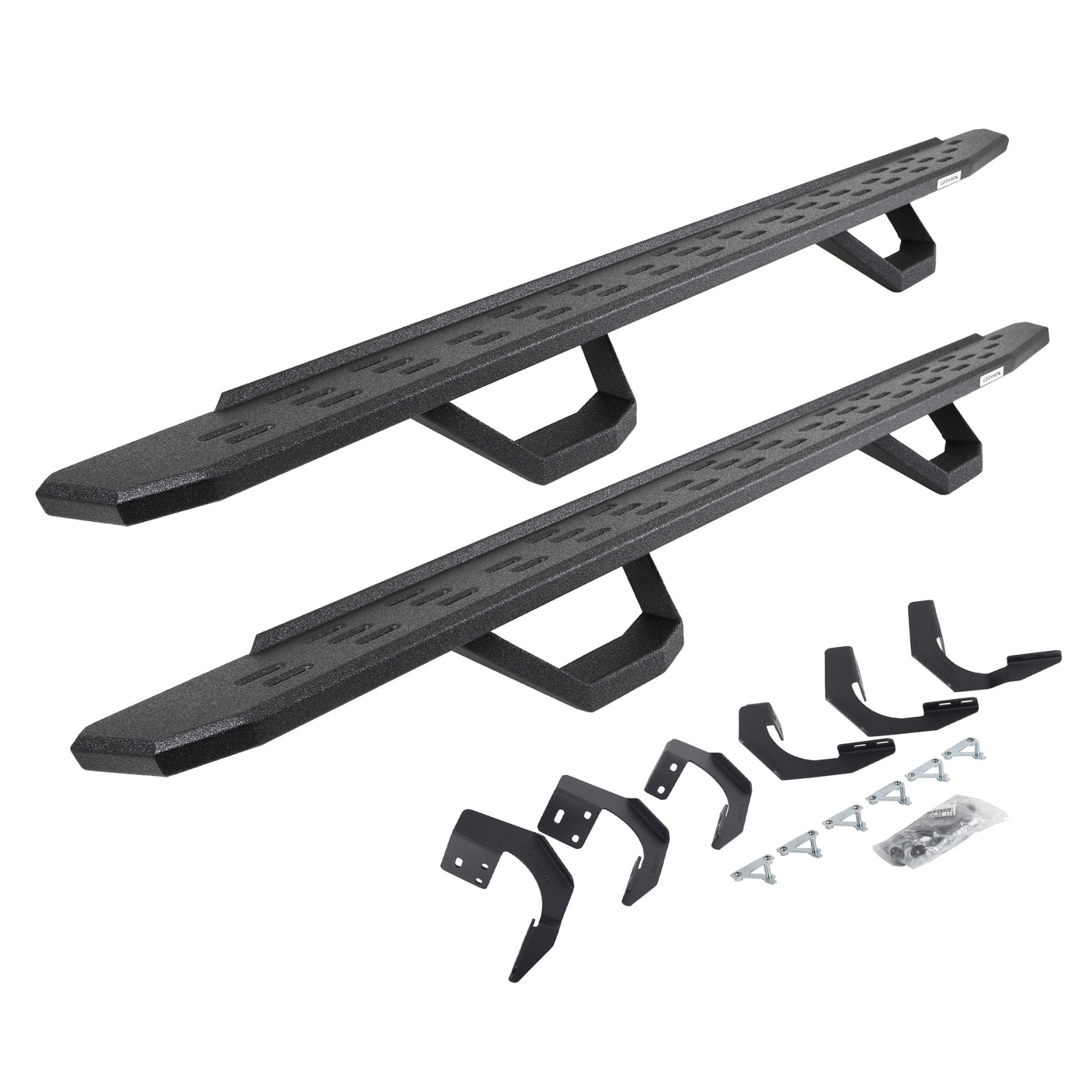 Go Rhino 6962068720T 2015-2023 Dodge Ram 1500 RB Series RB30 Running Boards with Mounting Brackets, 2 Pairs Drop Steps Kit