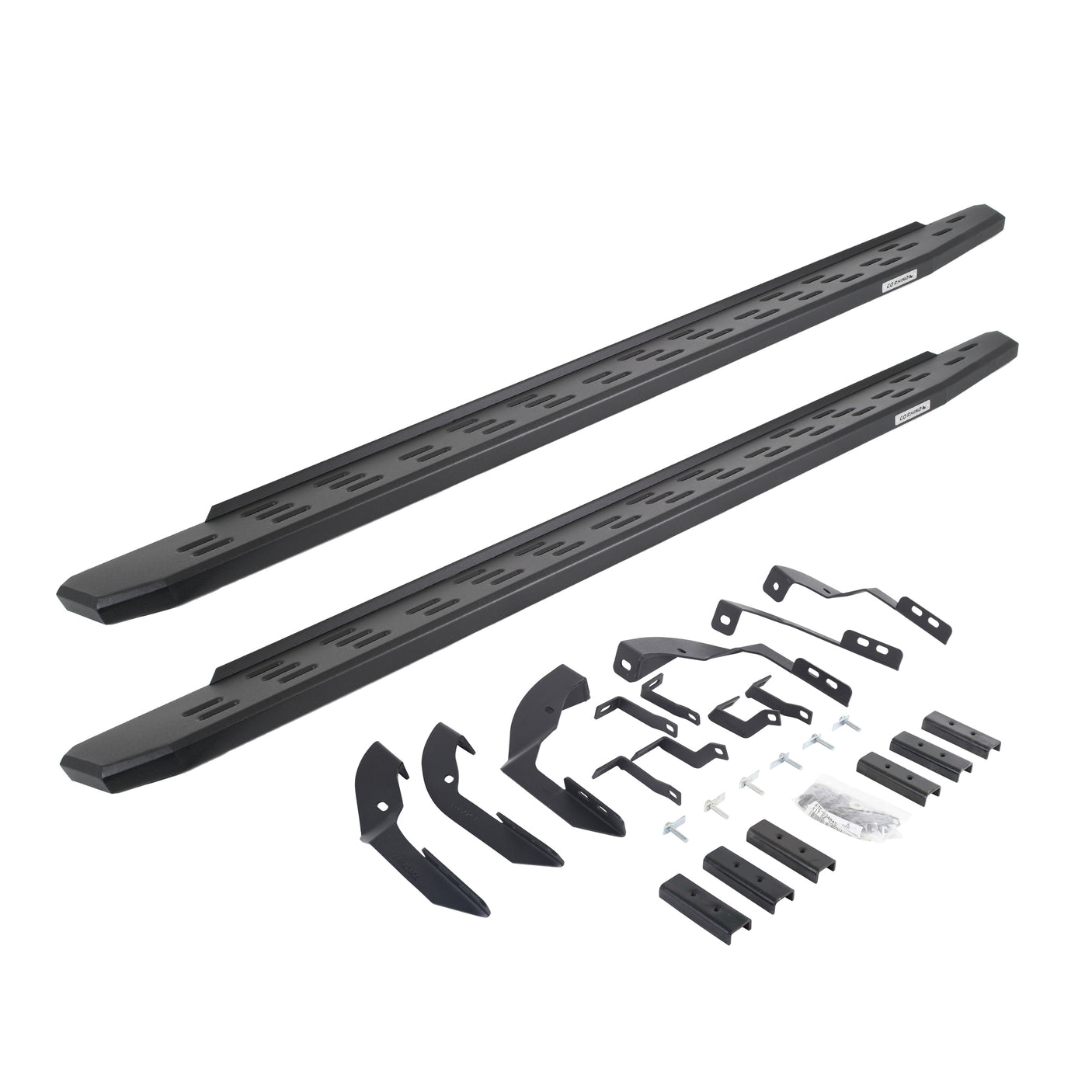 Go Rhino 69604280PC 2015-2019 Chevy Silverado 2500 HD RB Series RB30 Running Boards with Mounting Bracket Kit