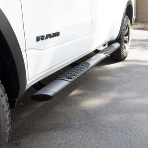 Go Rhino V3405187T 2015-2019 GMC Sierra 2500/3500 HD V-Series V3 Aluminum Side Steps with Mounting Bracket Kit