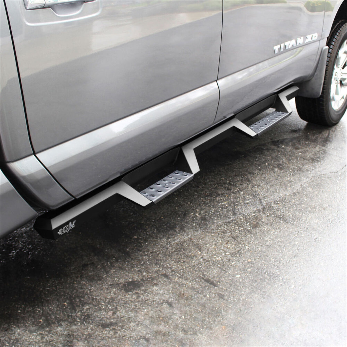 Westin 56-140252 2017-2023 Nissan TITAN HDX Stainless Drop Nerf Step Bars - 72 in. Long