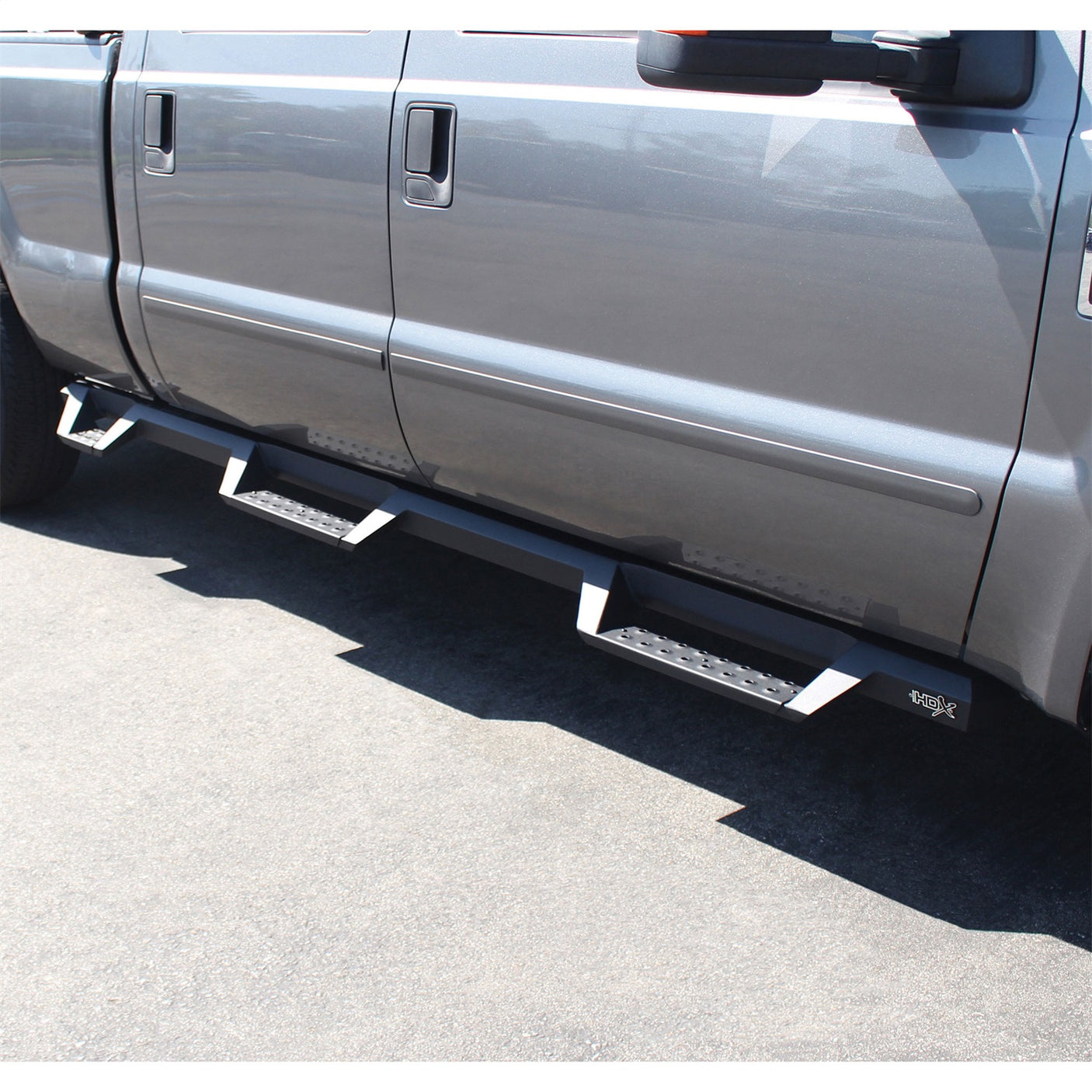 Westin 56-534015 1999-2016 Ford F250/F350 Super Duty HDX Drop Wheel-to-Wheel Nerf Step Bars - 80 in. Long