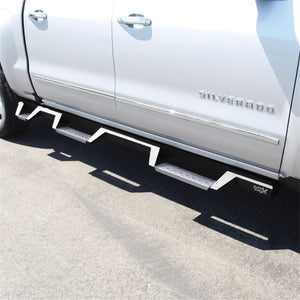 Westin 56-5345652 2007-2018 Chevy Silverado 1500 HDX Stainless Drop Wheel-to-Wheel Nerf Step Bars - 80 in. Long