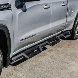 Westin 56-534715 2019-2023 Chevy Silverado 1500 HDX Drop Wheel-to-Wheel Nerf Step Bars - 72 in. Long