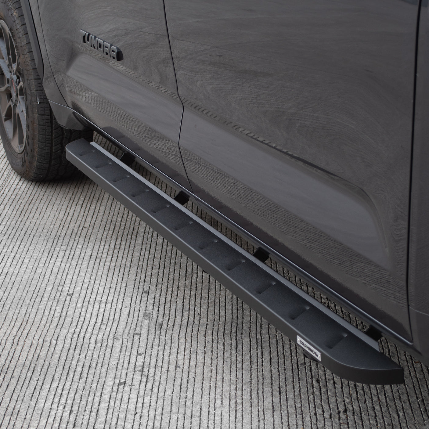 Go Rhino 63443687SPC 2022-2024 Toyota Tundra RB Series RB10 Slim Line Running Boards with Mounting Bracket Kit