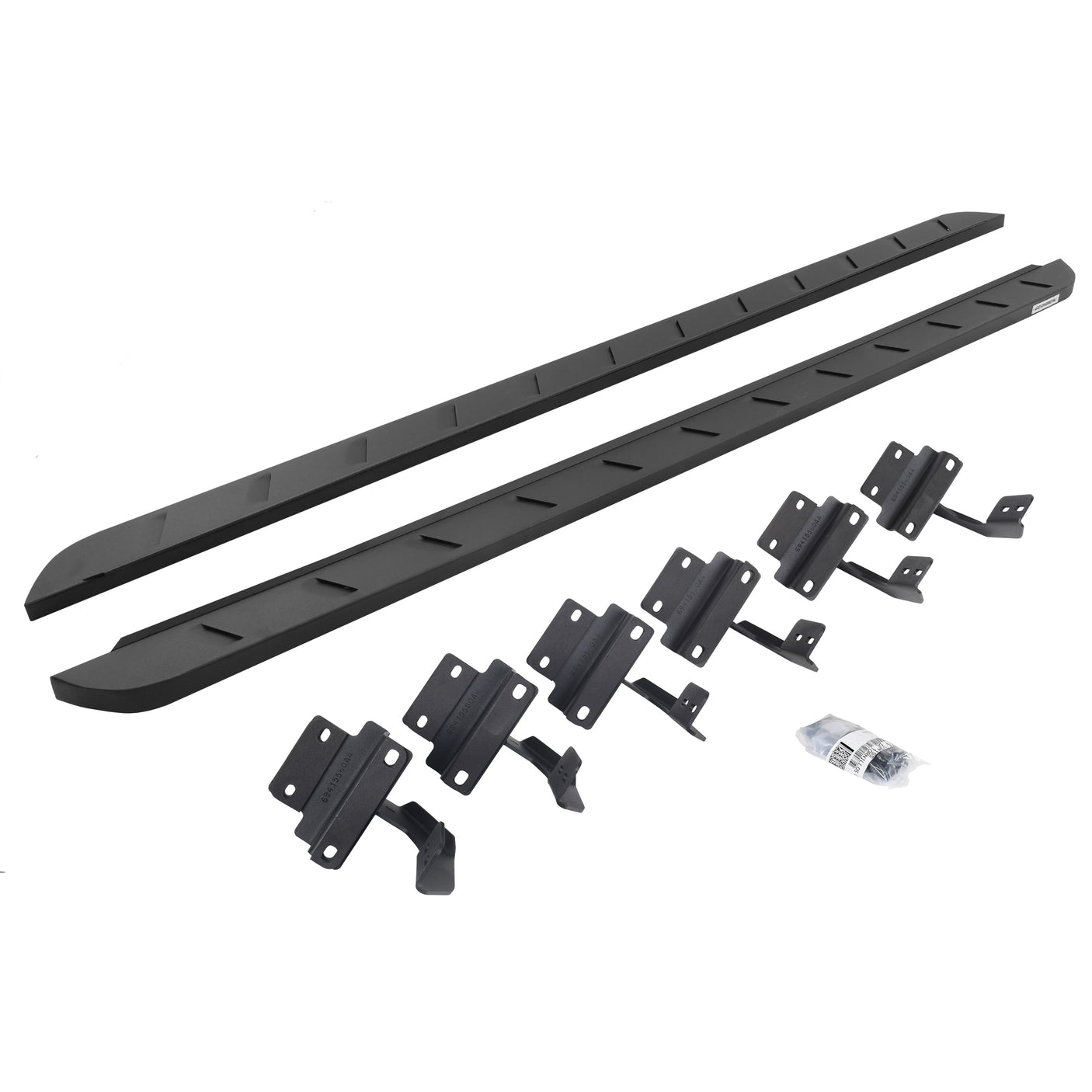 Go Rhino 63415587SPC 2017-2024 Ford F250/F350 Super Duty RB Series RB10 Slim Line Running Boards with Mounting Bracket Kit