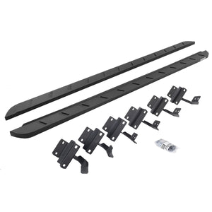 Go Rhino 63415587SPC 2017-2024 Ford F150 Raptor/SSV RB Series RB10 Slim Line Running Boards with Mounting Bracket Kit