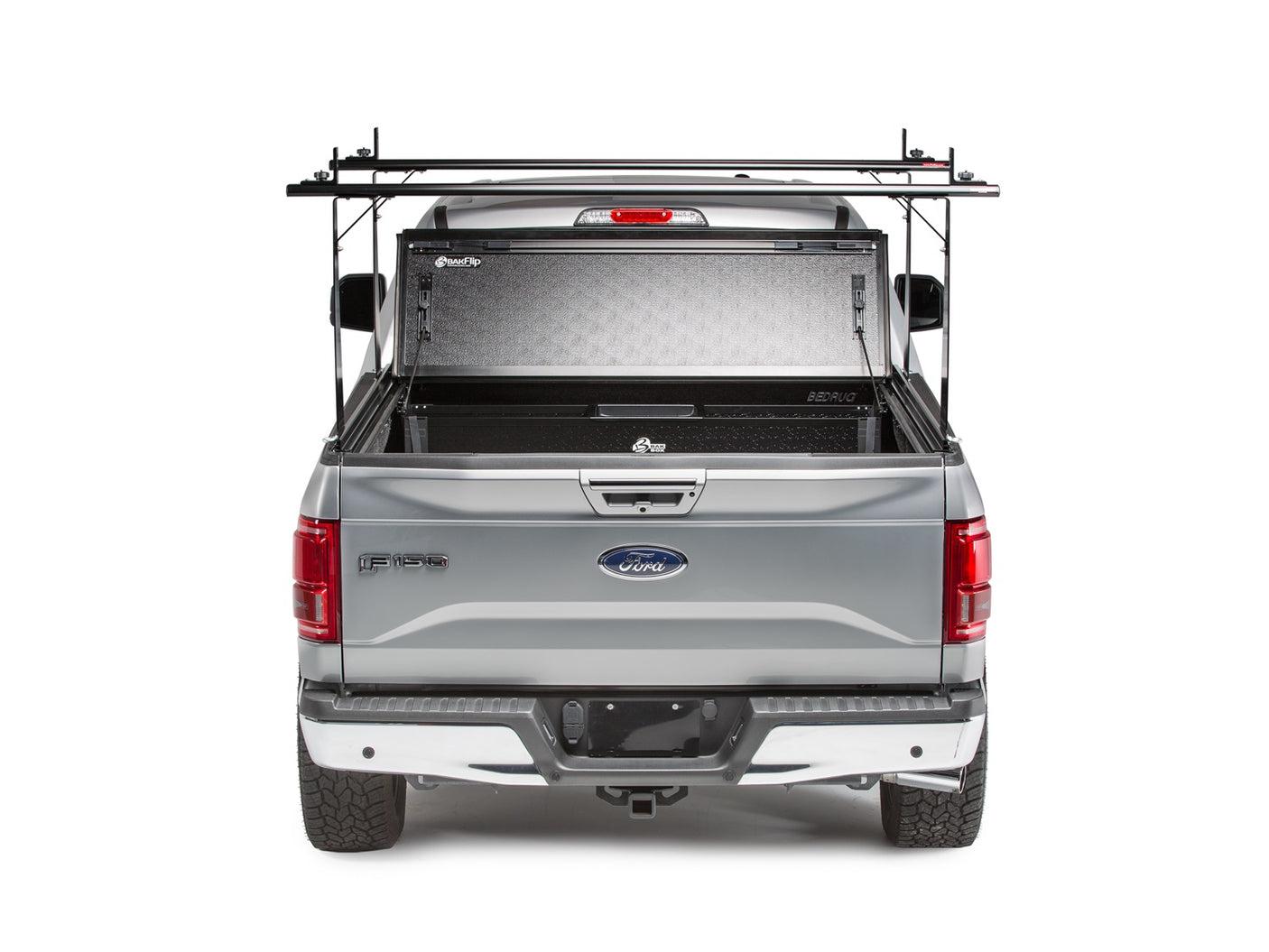 BAKFlip 26403BT 2000-2003 Toyota Tacoma 8 ft. Bed BAKFlip CS Hard Folding Truck Bed Cover with Integrated Rack System