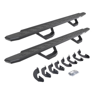 Go Rhino 6964158020T 2007-2021 Toyota Tundra RB Series RB30 Running Boards with Brackets, 2 Pairs Drop Steps Kit