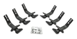 Go Rhino 6862415552T 2017-2024 Ford F250/F350 Super Duty OE Xtreme II Series 6" Side Steps with Mounting Bracket Kit