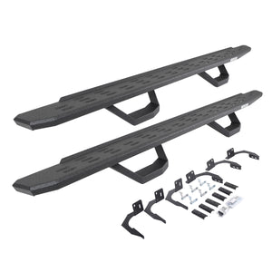 Go Rhino 6960998020T 2009-2014 Dodge Ram 1500 RB Series RB30 Running Boards with Mounting Brackets, 2 Pairs Drop Steps Kit