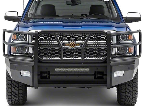 Steelcraft 60-10420 2014-2018 Chevy Silverado 1500 HD Elevation Front Bumper-BumperStock