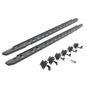 Go Rhino 69615587SPC 2017-2024 Ford F250/F350 Super Duty RB Series RB30 Slim Line Running Boards with Mounting Bracket Kit