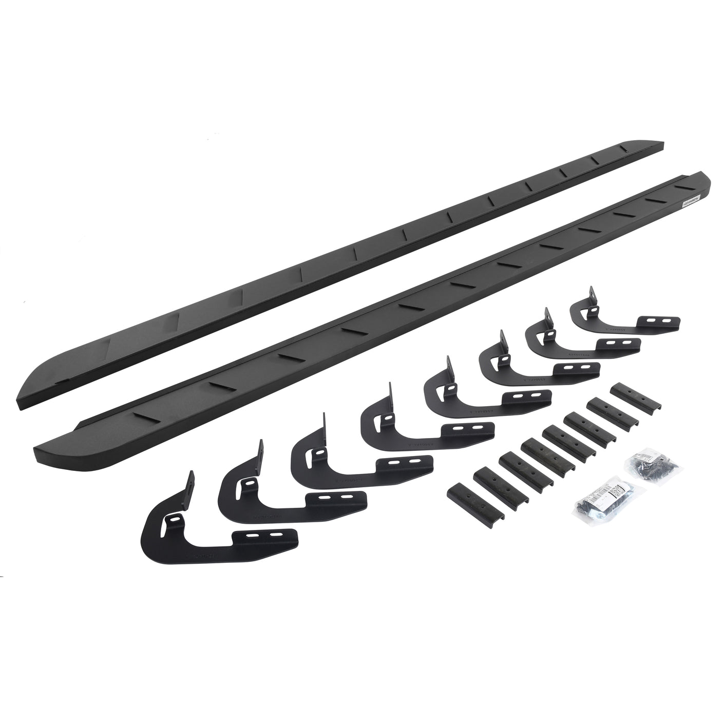 Go Rhino 63405880SPC 2014-2019 GMC Sierra 1500 RB Series RB10 Slim Line Running Boards with Mounting Bracket Kit