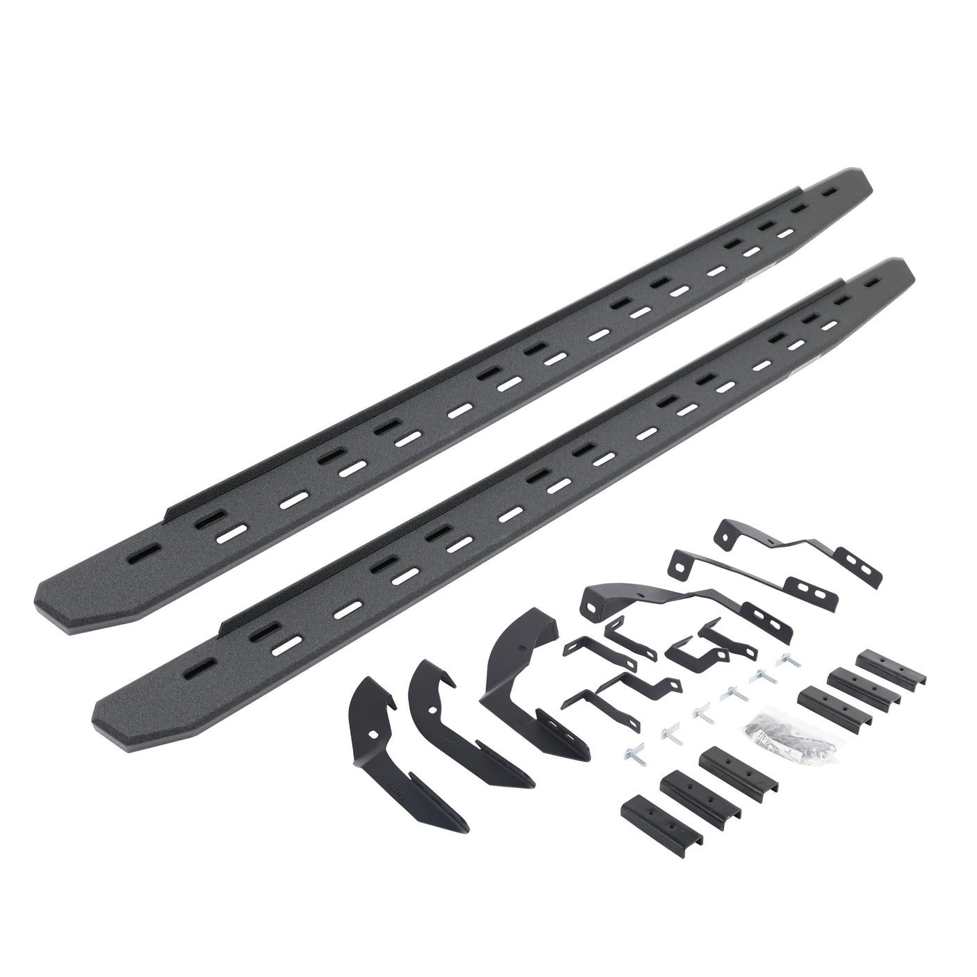 Go Rhino 69604280ST 2015-2019 Chevy Silverado 2500 HD RB Series RB30 Slim Line Running Boards with Mounting Bracket Kit