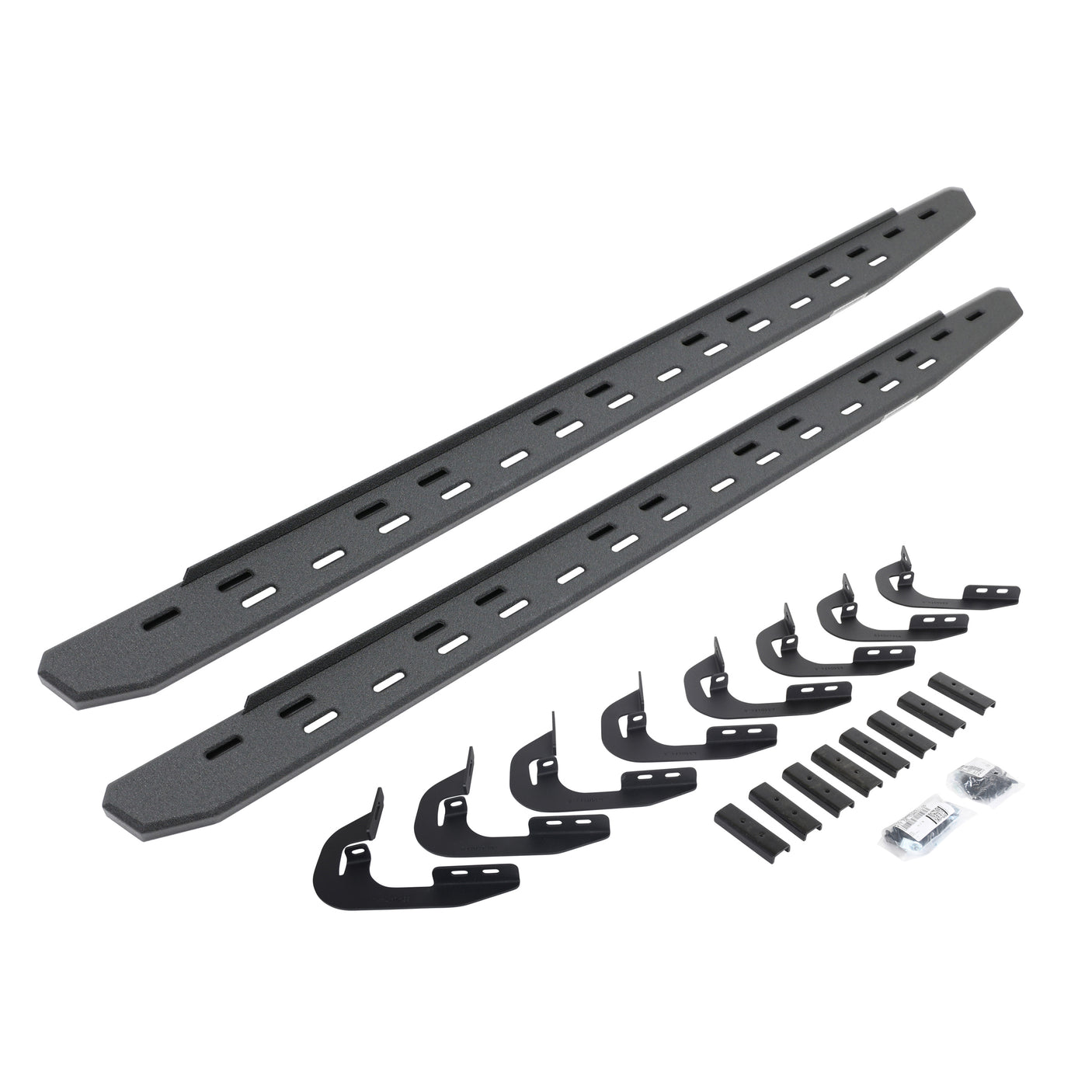 Go Rhino 69605880ST 2014-2019 Chevy Silverado 1500 RB Series RB30 Slim Line Running Boards with Mounting Bracket Kit