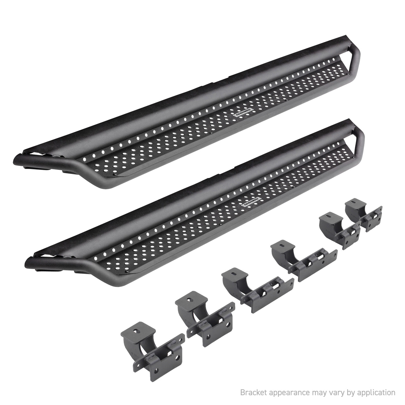 Go Rhino D14052T 2007-2019 Chevy Silverado 2500/3500 HD D1 Dominator Series Xtreme Side Steps with Rocker Panel Mounting Bracket Kit