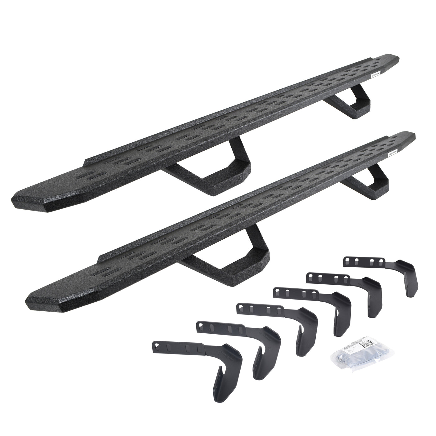 Go Rhino 6961808720T 1999-2016 Ford F250/F350 Super Duty RB Series RB30 Running Boards with Mounting Brackets, 2 Pairs Drop Steps Kit