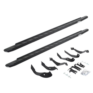 Go Rhino 69605187T 2015-2019 Chevy Silverado 2500/3500 HD RB Series RB30 Running Boards with Mounting Bracket Kit