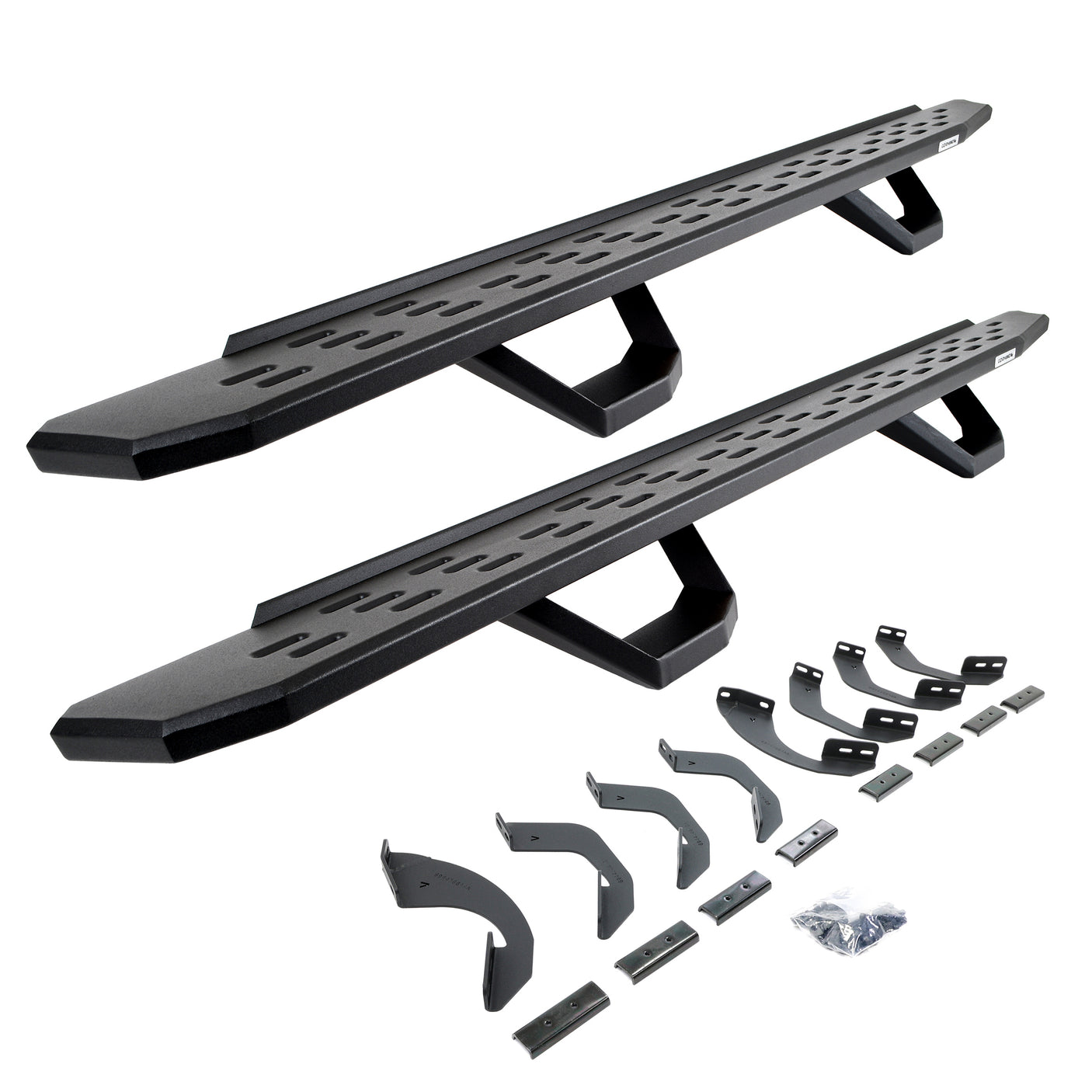 Go Rhino 6964368720PC 2022-2024 Toyota Tundra RB Series RB30 Running Boards with Mounting Brackets, 2 Pairs Drop Steps Kit