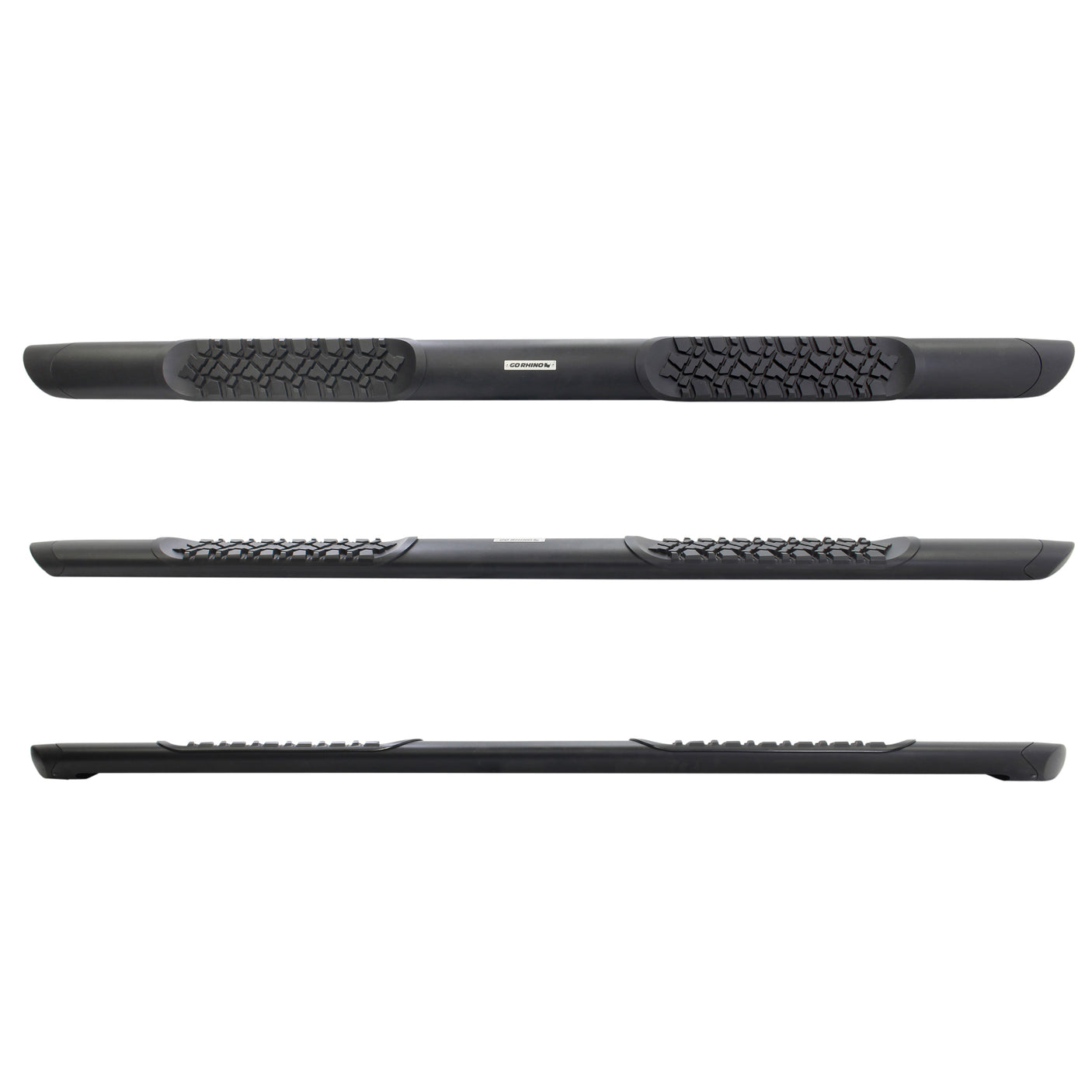 Go Rhino V300080T 2019-2024 Ford Ranger V-Series V3 Aluminum Side Steps - Boards Only, 80" Long