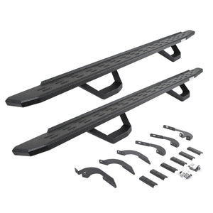 Go Rhino 6964298720T 2005-2023 Toyota Tacoma RB Series RB30 Running Boards with Mounting Brackets, 2 Pairs Drop Steps Kit