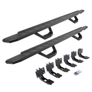 Go Rhino 6963068720T 2019-2024 Dodge Ram 1500 RB Series RB30 Running Boards with Mounting Brackets, 2 Pairs Drop Steps Kit