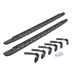 Go Rhino 69618087ST 1999-2016 Ford F250/F350 Super Duty RB Series RB30 Slim Line Running Boards with Mounting Bracket Kit