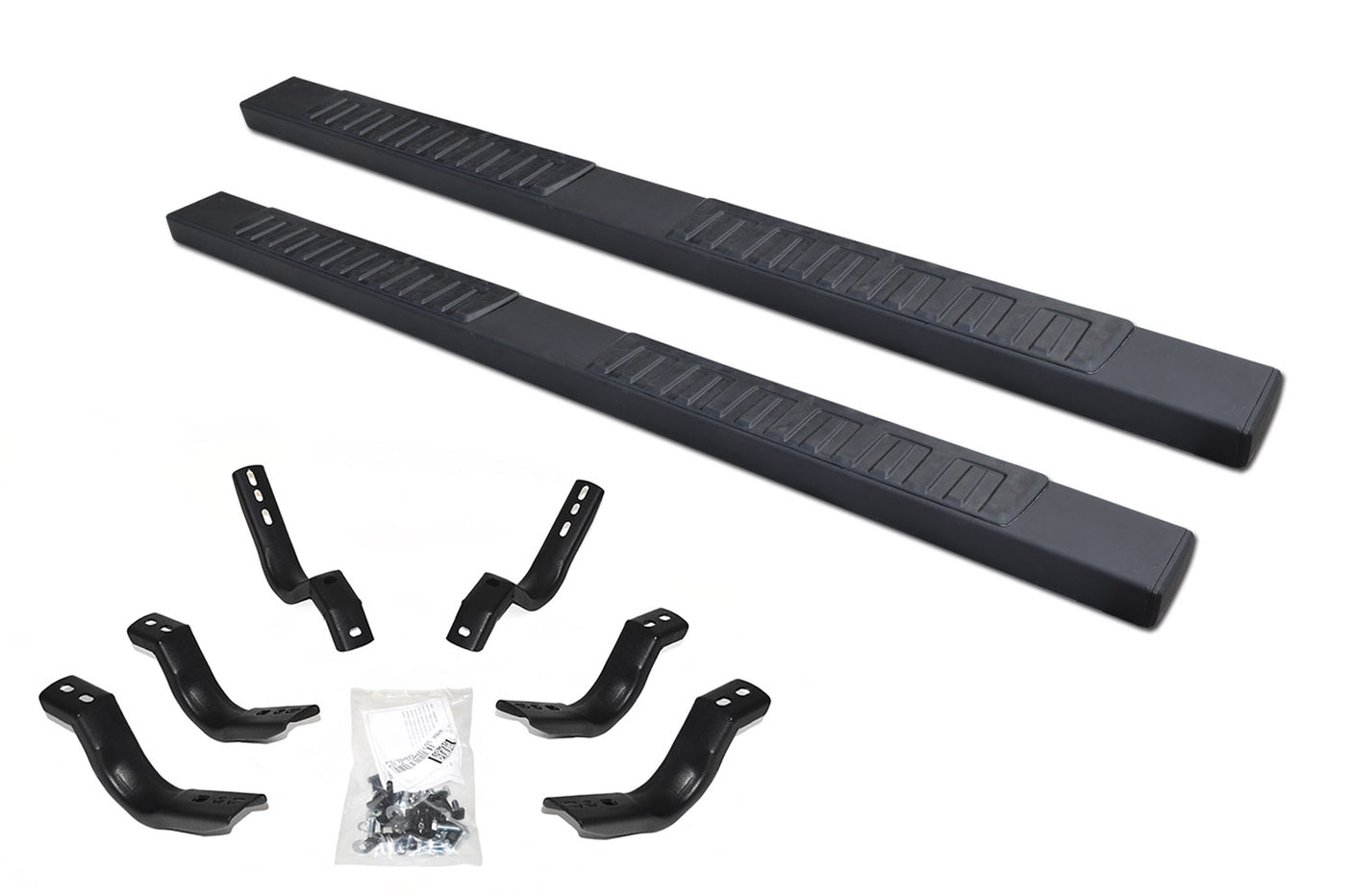 Go Rhino 6862404787T 2020-2024 Chevy Silverado 2500/3500 HD OE Xtreme II Series 6" Side Steps with Mounting Bracket Kit