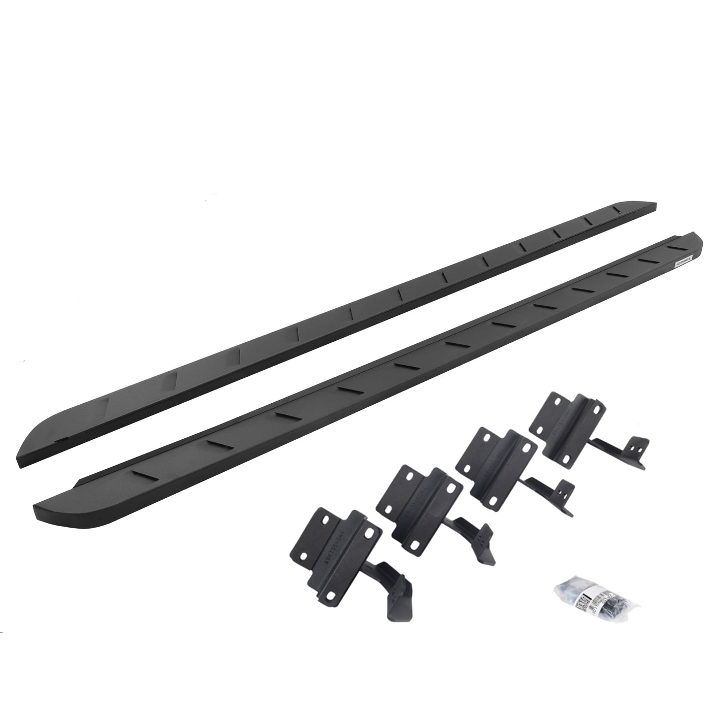 Go Rhino 63417780SPC 2017-2020 Ford F150 Raptor/SSV RB Series RB10 Slim Line Running Boards with Mounting Bracket Kit