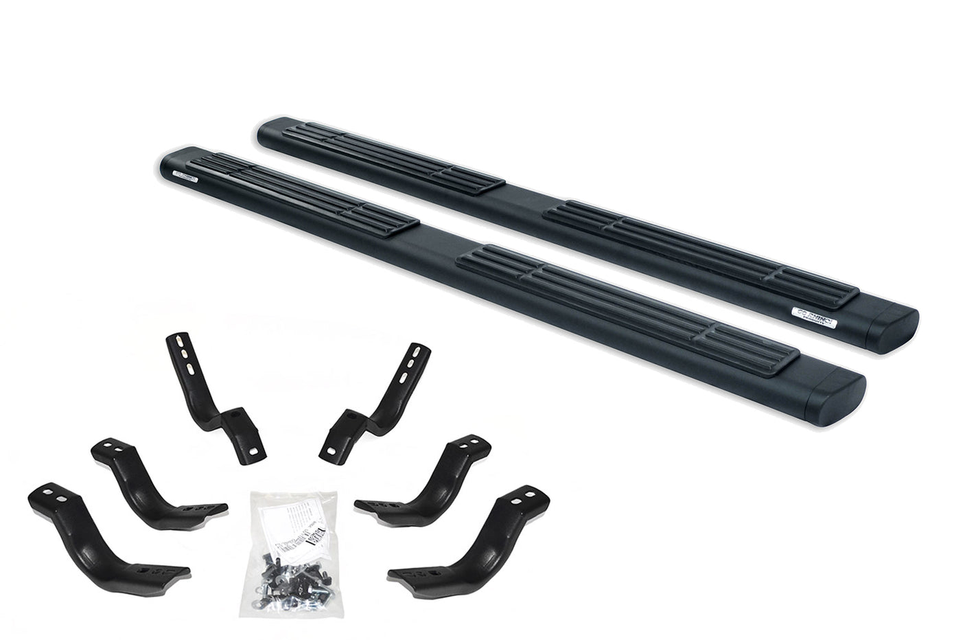 Go Rhino 685415552T 2015-2024 Ford F150 OE Xtreme Series 5" Low Profile Side Steps with Mounting Bracket Kit