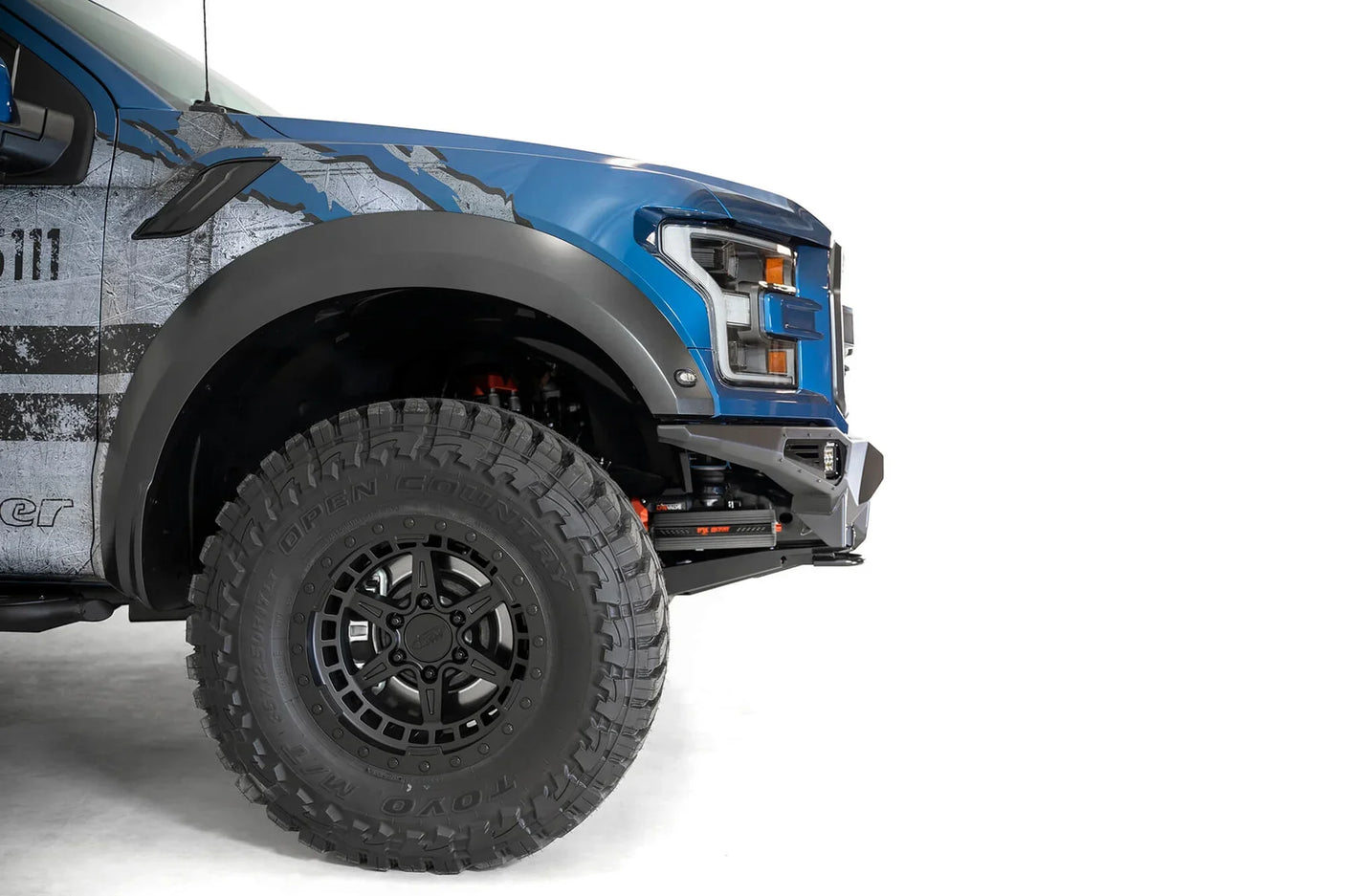 ADD F110012140103 2017-2020 Ford Raptor Bomber Front Bumper | Dual 20" Light Bar - BumperStock