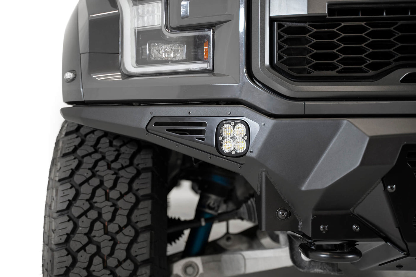 ADD F110014100103 2017-2020 Ford Raptor Bomber Front Bumper (Baja Designs) - BumperStock